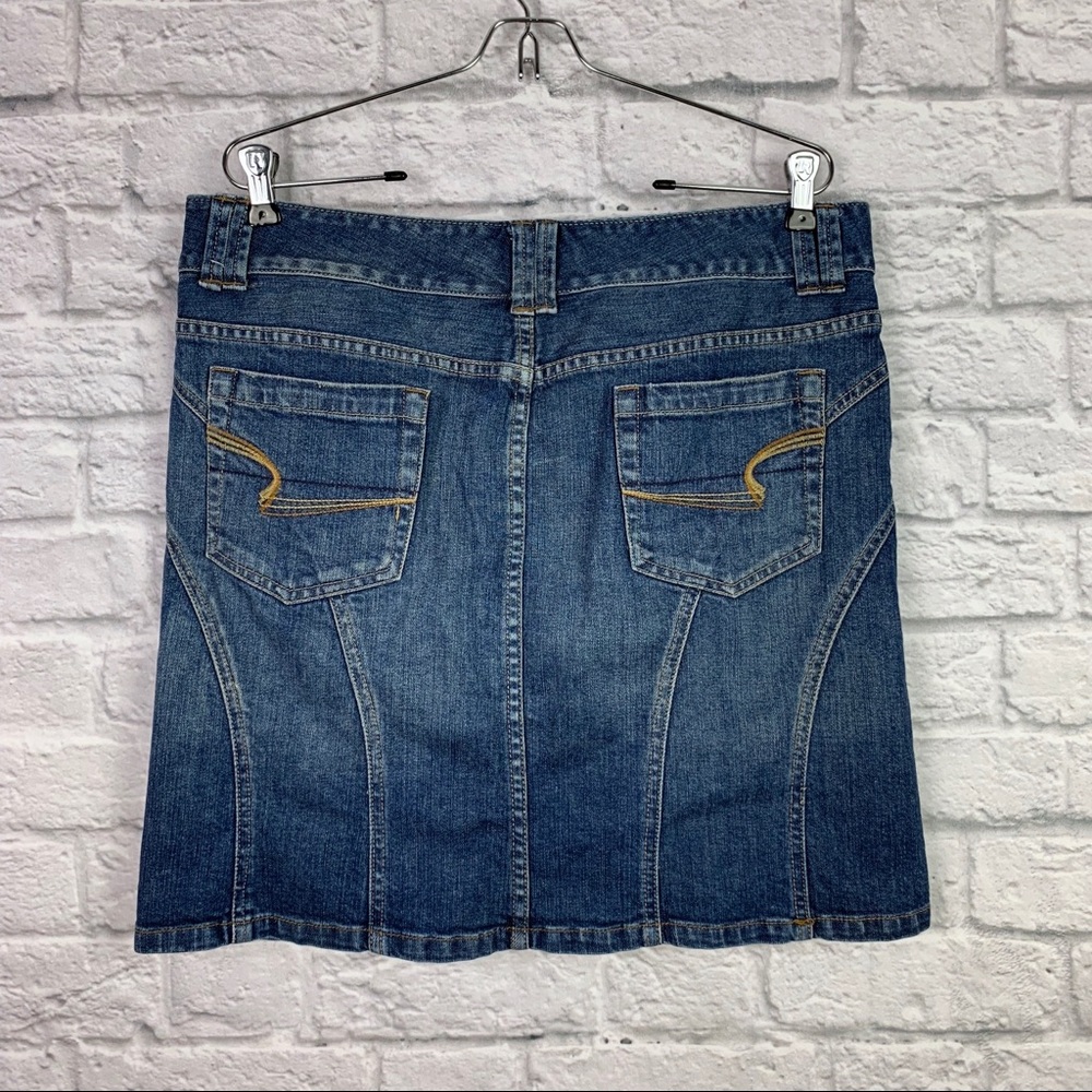 American Eagle Outfitters Blue Denim Skirt - Picture 1 of 6